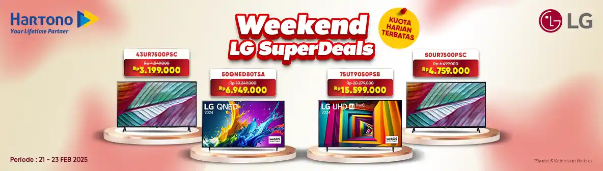 Weekend LG Smart TV SuperDeals