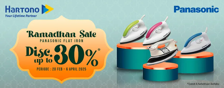 Panasonic Iron, Ramadhan Deals!