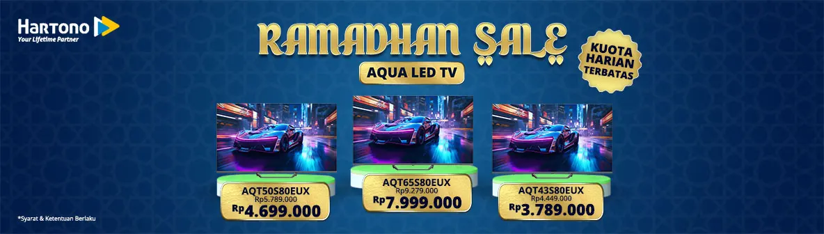 AQUA LED TV Ramadhan Sale