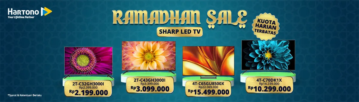 SHARP LED TV Ramadhan Sale