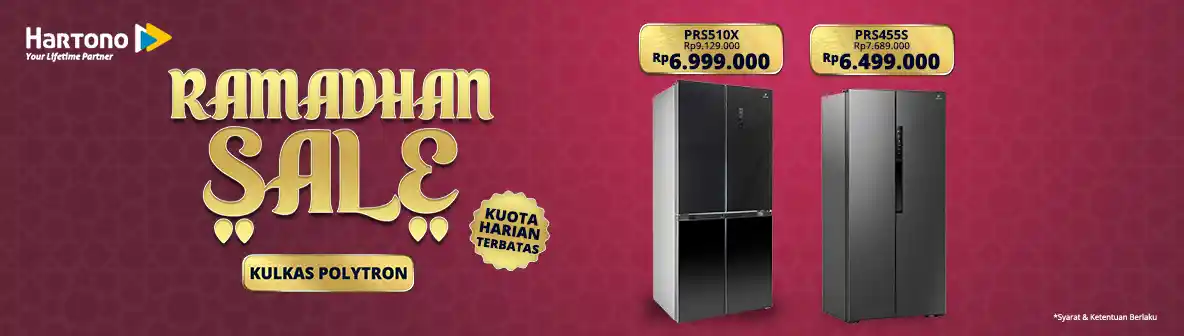 Polytron Kulkas Ramadhan Sale