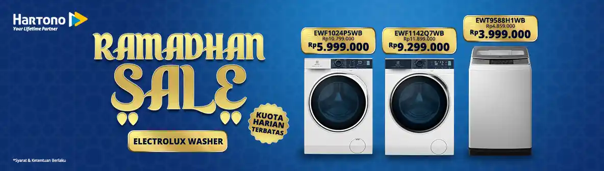 Electrolux Mesin Cuci Ramadhan Sale