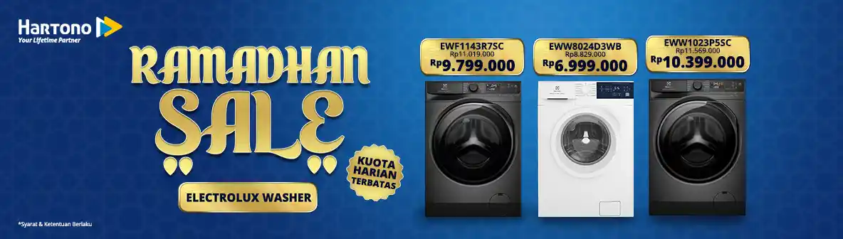 Electrolux Mesin Cuci Ramadhan Sale