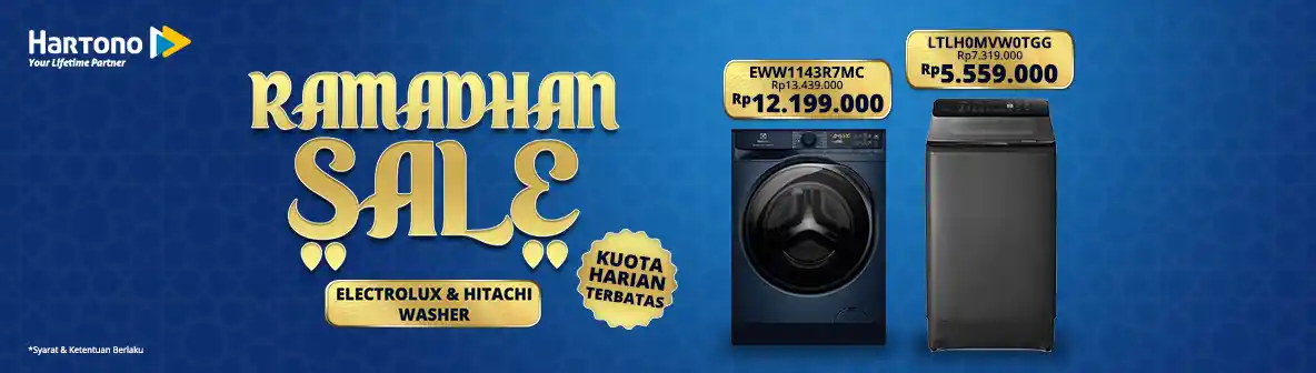 Electrolux Mesin Cuci Ramadhan Sale