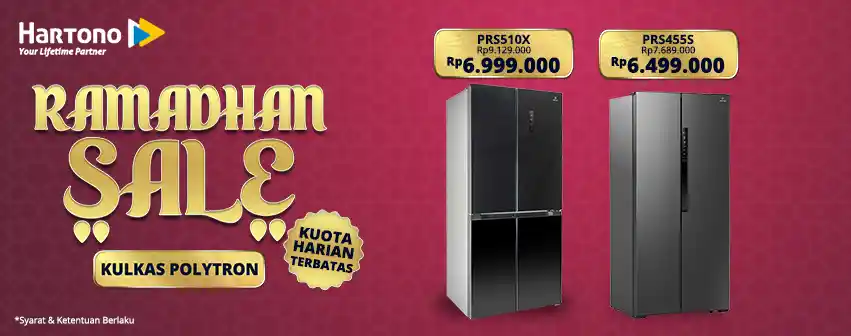 Polytron Kulkas Ramadhan Sale