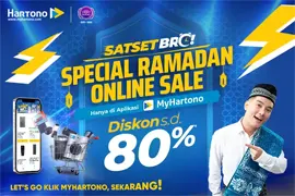 MyHartono SATSET BRO Diskon hingga 80%