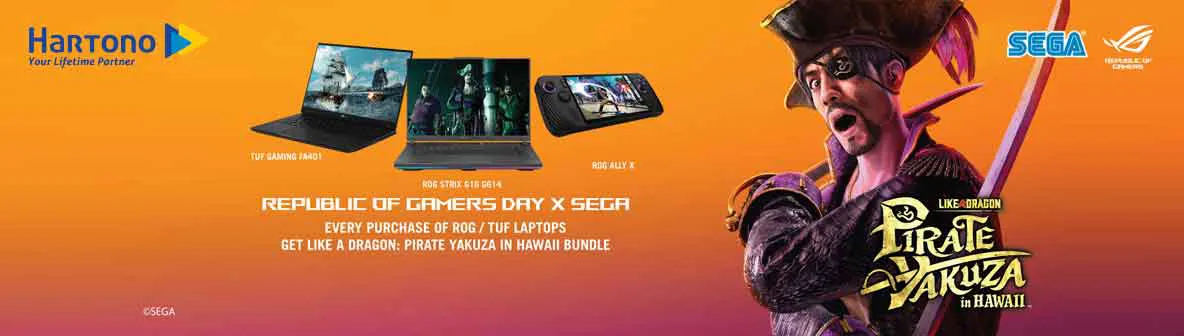 Asus Gaming LAD : Pirate Yakuza in Hawaii