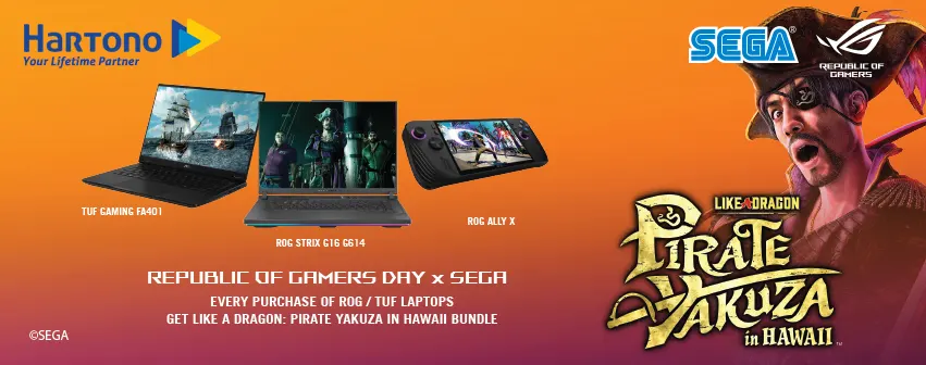 Asus Gaming LAD : Pirate Yakuza in Hawaii