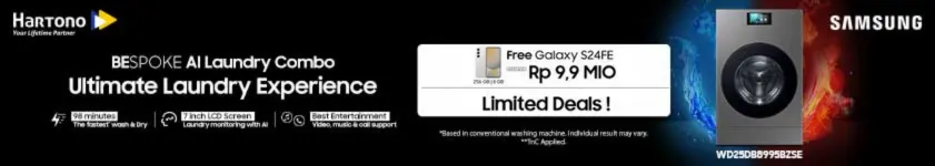 Samsung BESPOKE AI COMBO WD25DB8995BZSE