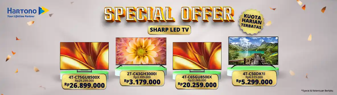 SHARP LED TV Special Offer