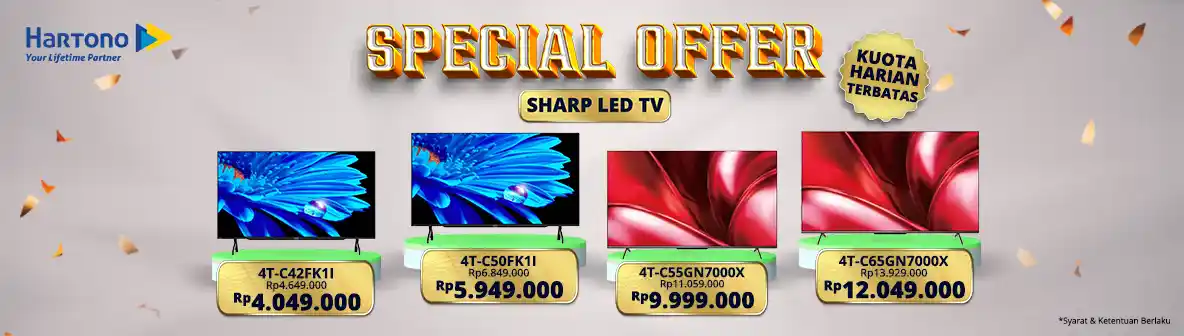 SHARP LED TV Special Offer