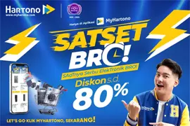 MyHartono SATSET BRO Diskon hingga 80%