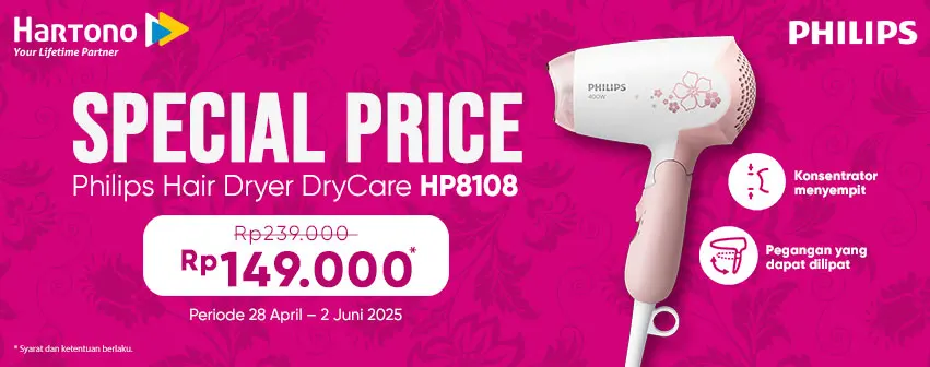 Philips DryCare Pengering rambut HP8108