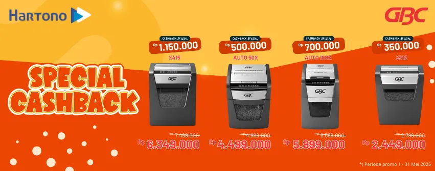 GBC Paper Shredder Special Cashback