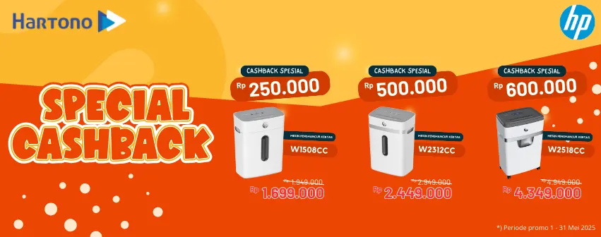 HP Paper Shredder Special Cashback