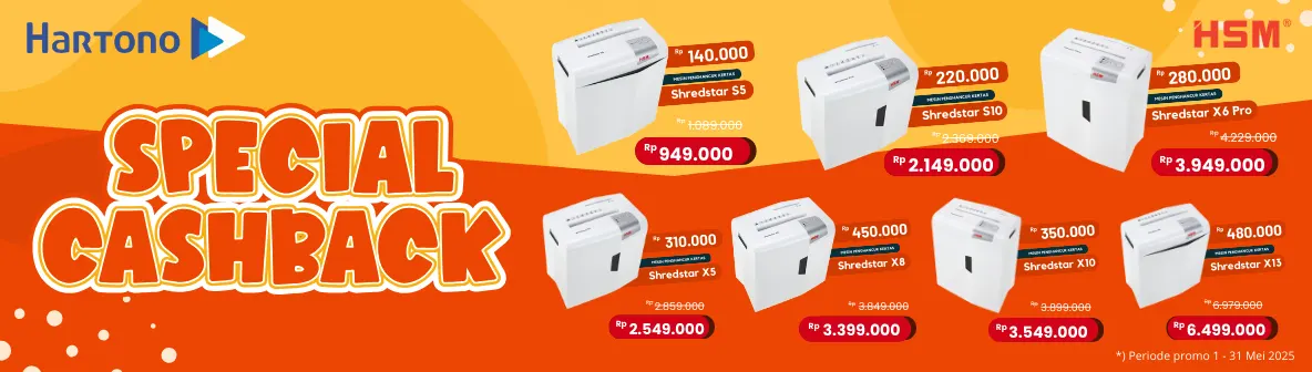 HSM Paper Shredder Special Cashback