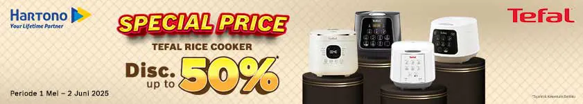 Tefal Tefal Rice Cooker Special Price Sale! Diskon hingga 80%