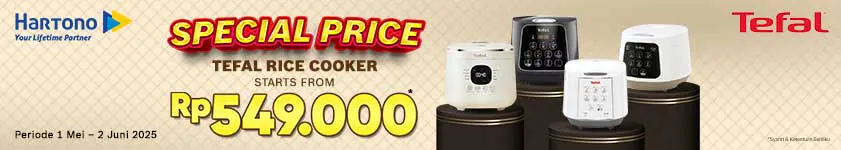 Tefal Tefal Rice Cooker Special Price Sale! Diskon hingga 80%