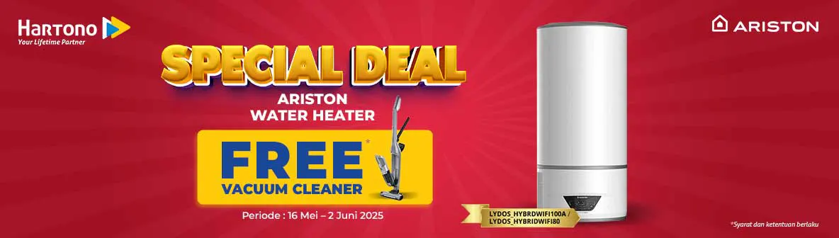 Ariston Lydos Gratis Vacuum Cleaner