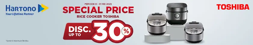 Toshiba Rice Cooker Spesial Diskon