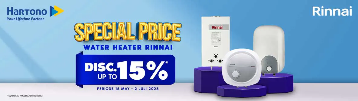 Rinnai Water Heater Special Discount!
