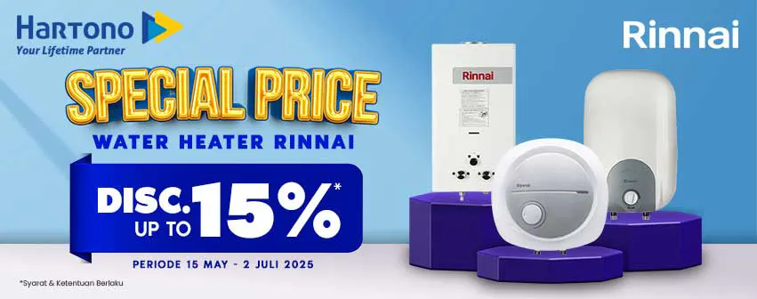 Rinnai Water Heater Special Discount!