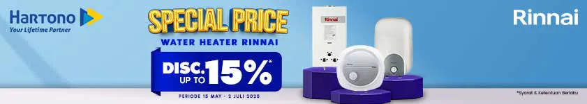 Rinnai Water Heater Special Discount!