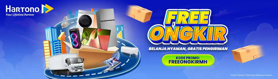 Belanja Elektronik Online di MyHartono Gratis Ongkir!!
