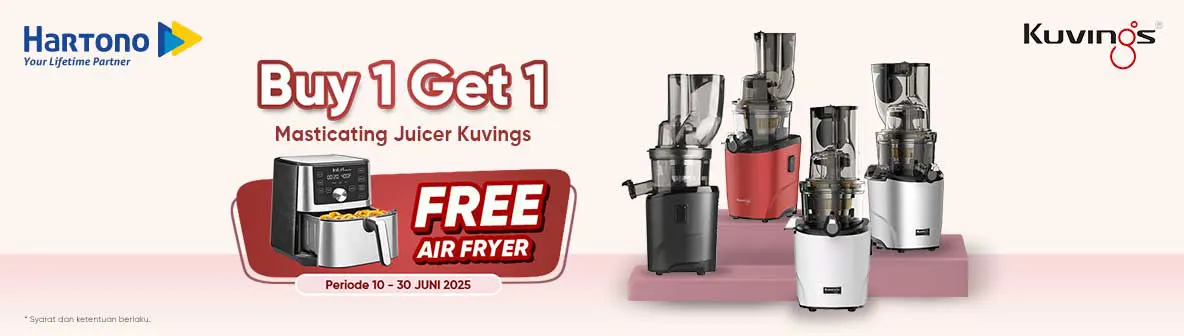 Kuvings Juicer Gratis Air Fryer Instant Pot