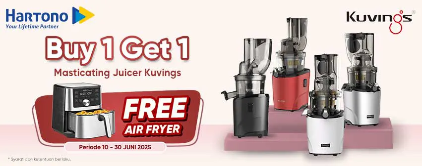 Kuvings Juicer Gratis Air Fryer Instant Pot