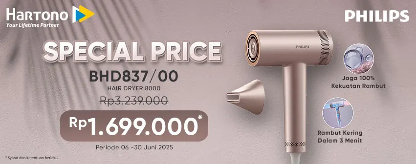 Philips Hair Dryer BHD837/00 Special Price