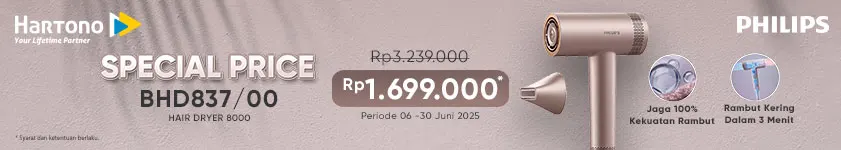 Philips Hair Dryer BHD837/00 Special Price