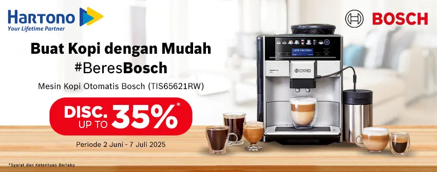 Bosch TIS65621RW Fully automatic coffee machine