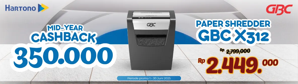 GBC Paper Shredder X312 Special Cashback