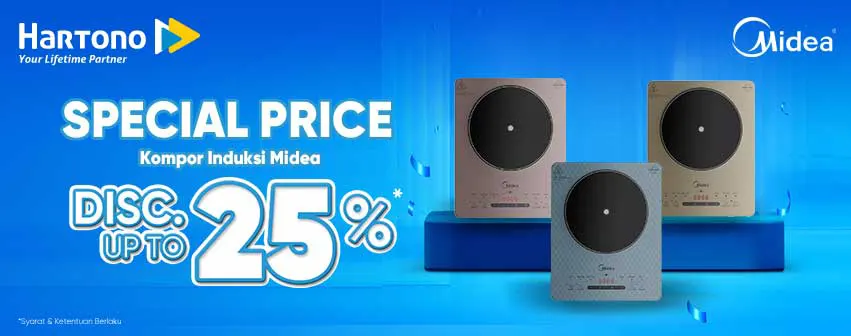 Midea Kompor Induksi MIC221T0AG Series Special Price