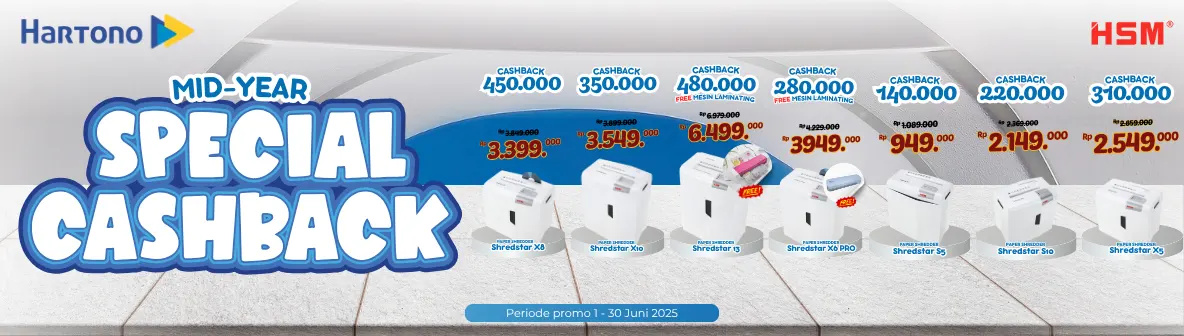 HSM Paper Shredder Special Cashback