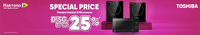 Toshiba Kompor Induksi & Microwave Special Price!