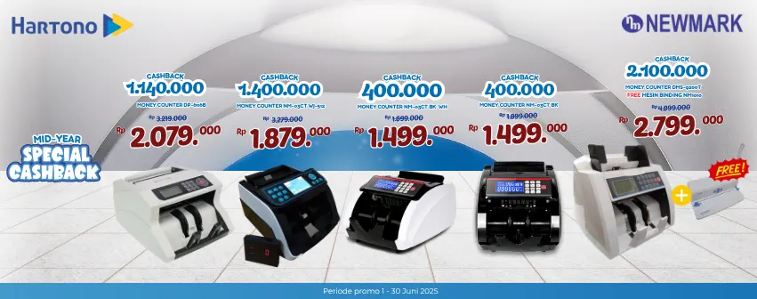 Newmark Money Counter Special Cashback