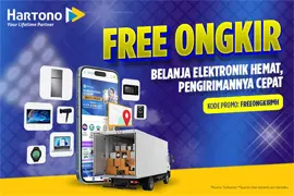 Belanja Elektronik Online di MyHartono Gratis Ongkir!!