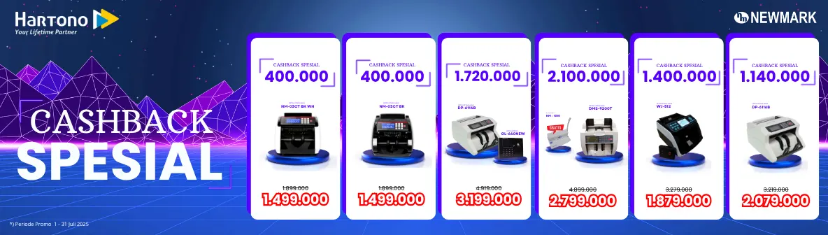 Newmark Money Counter Special Cashback
