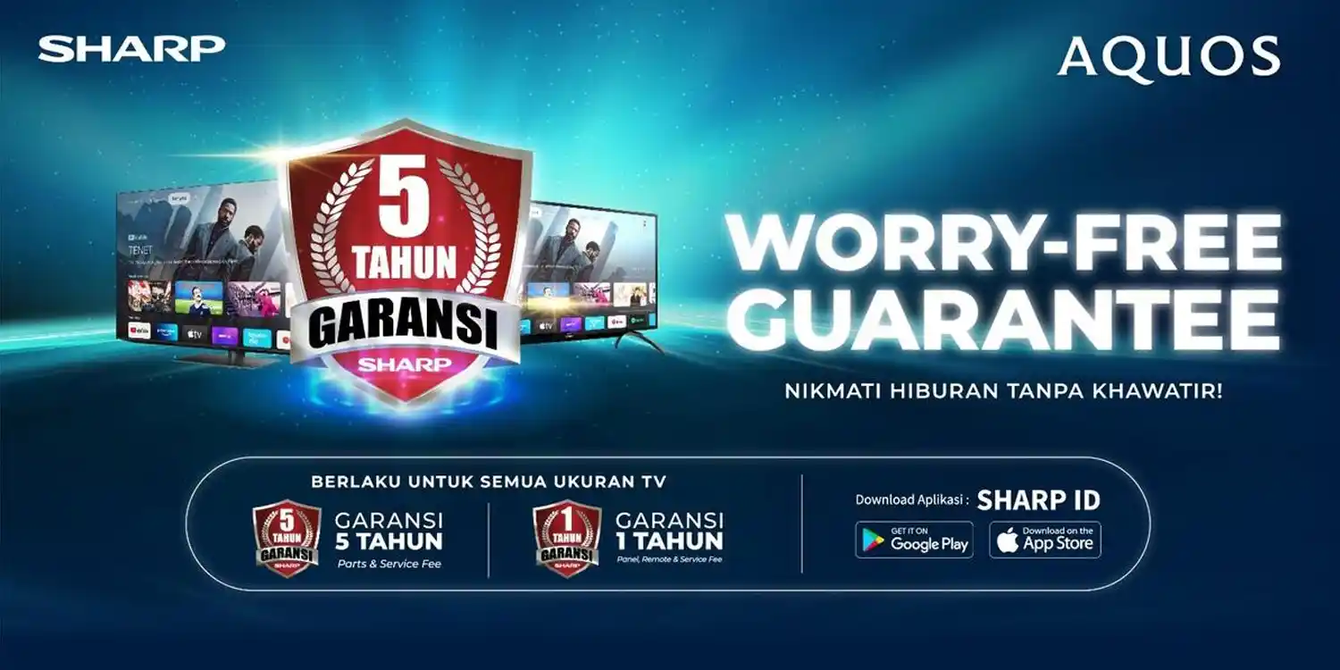 Sharp garansi tv