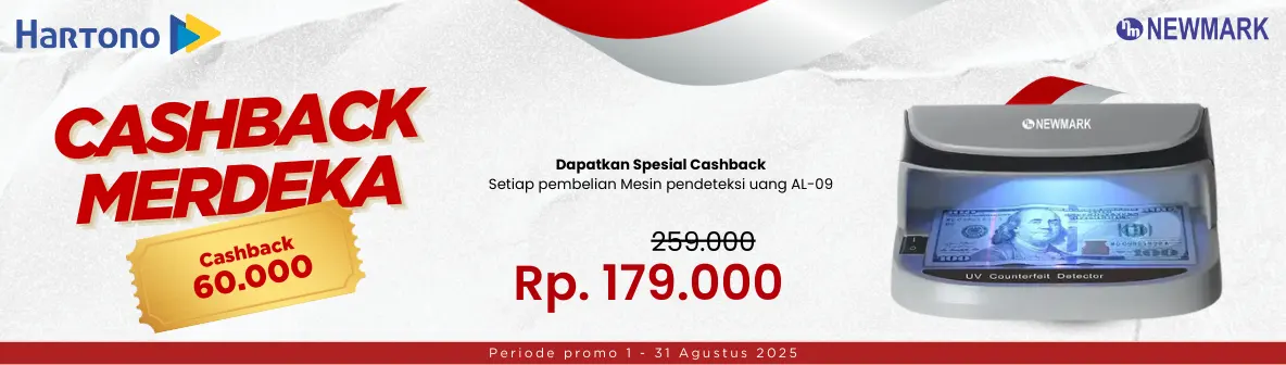 NEWMARK MESIN DETEKSI UANG MONEY DETECTOR AL-09