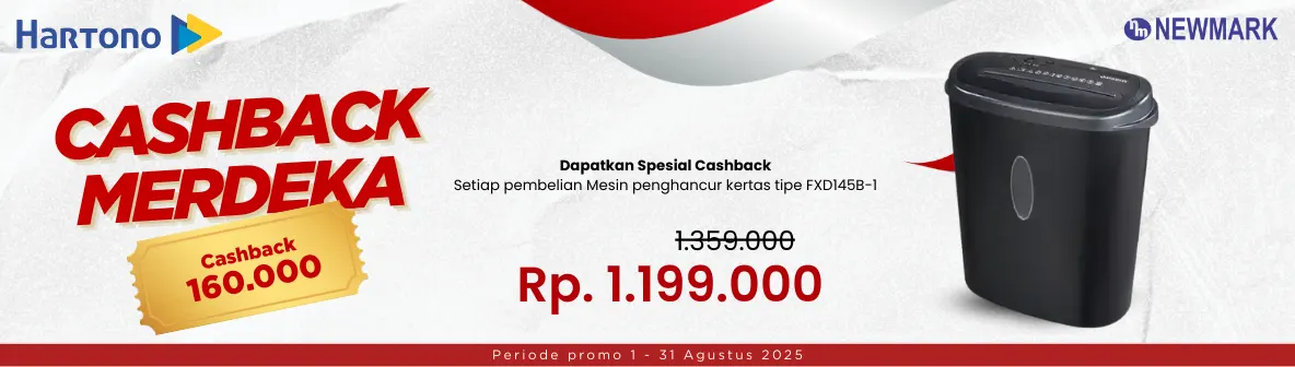 NEWMARK MESIN PENGHANCUR KERTAS PAPER SHREDDER FXD145B-1