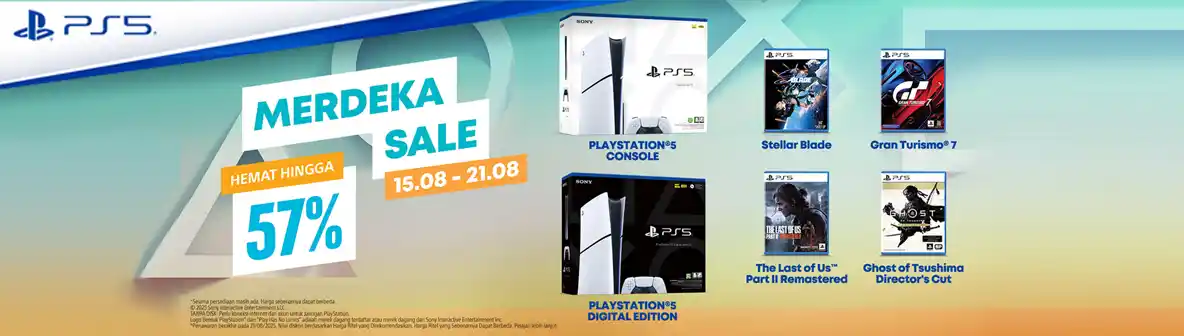 Sony PlayStation® Merdeka Sale