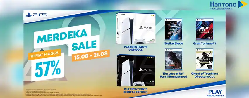 Sony PlayStation® Merdeka Sale