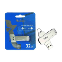 NETAC FLASHDISK U782C 32GB USB3.0 WITH USB-C NT03U782C-032G30PN