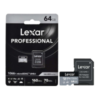 LEXAR - MICROSD CARD PROFESSIONAL 64GB LMS1066064G-BNANG