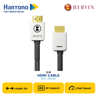 BERVIN HDMI CABLE ROUNDED 3 M BHC-302GR