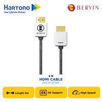 BERVIN HDMI CABLE MINI ROUNDED 3 M BHCM-301GR