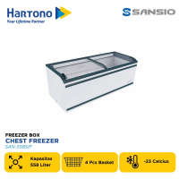 SANSIO SLIDING DOOR CHEST FREEZER SAN-558SIF